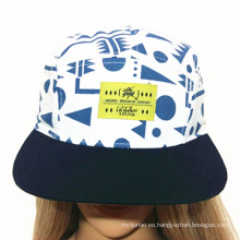 5 Panel, Casquillo urbano de la moda Cap Hip-Hop y Gorras De Béisbol